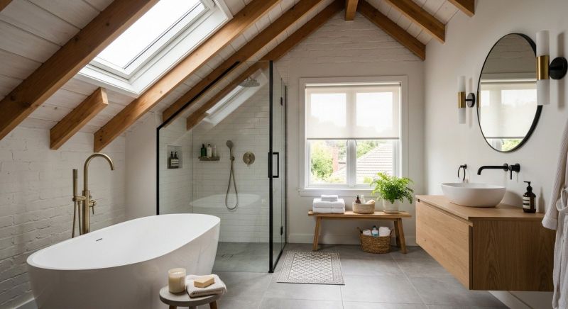 Attic Bathroom Remodeling in Cape May County, NJ