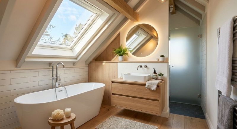 Attic Bathroom Remodeling in Cape May County, NJ