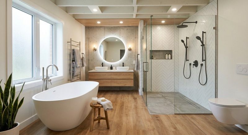 Basement Bathroom Remodeling in Cape May County, NJ