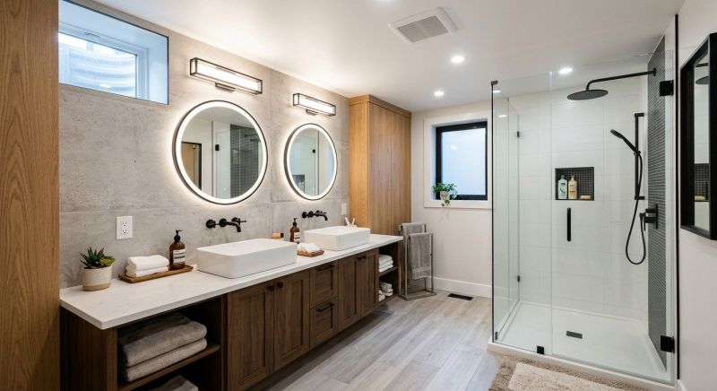 Basement Bathroom Remodeling in Cape May County, NJ