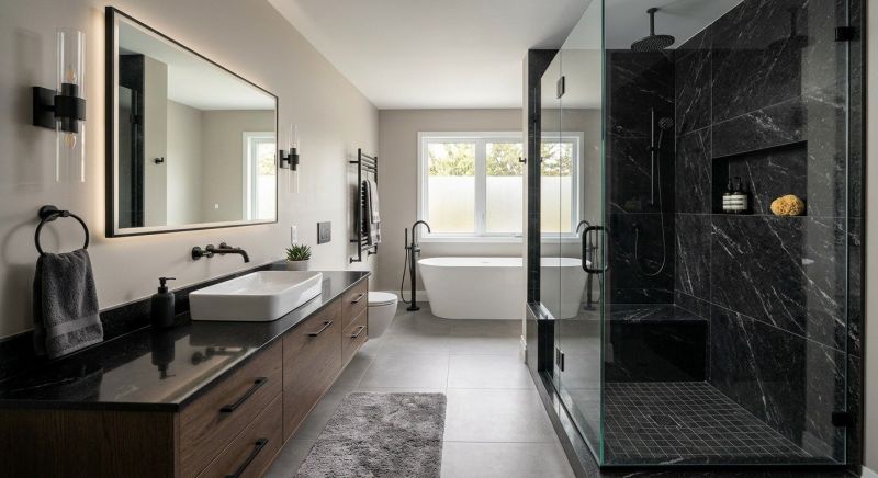 Granite Shower Installation in Cape May County, NJ